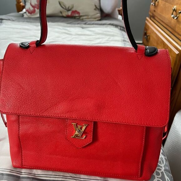 LOUIS vuitton calfskin lockme pm orient - Picture 4 of 16